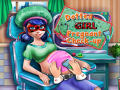 Dotted Girl Pregnant Check-Up