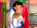 Mermaid Princess Mistletoe Kiss