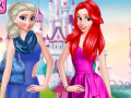 Princesses at Yard Sale