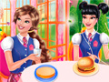Princesses Burger Cooking