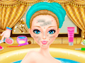 Bathing Spa Pregnant Queen