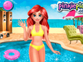 Mermaid Princess Pool Time