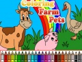 Coloring Farm Pets