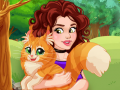 Olivia Adopts a Cat
