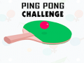 Ping Pong Challenge