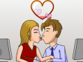 Secret Office Kissing