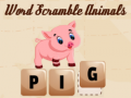 Word Scramble Animals