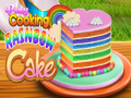 Pony Cooking Rainbow Cake