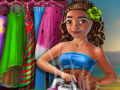 Exotic Girl Washing Clothes
