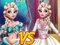 Elsa Mermaid Vs Princess