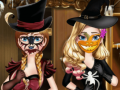 Sisters Halloween Preparations