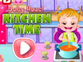 Baby Hazel Kitchen Time