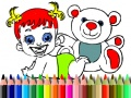 Back To School: Baby Doll Coloring