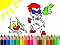Back To School: Titans Coloring Book