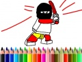 Back To School: Hero Coloring Book