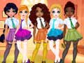 Princesses BFF Rush To School