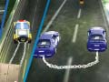 Chained Impossible Driving Police Cars