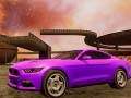 Crazy Car Stunts in Moon Cosmic Arena