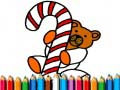 Back To School: Candy Coloring Book