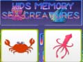 Kids Memory Sea Creatures