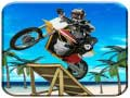Beach Bike Stunts