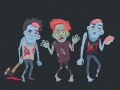 Zombies and Skeletons Coloring