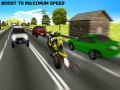 Highway Traffic Bike Stunts