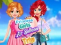 Princess Girls Air Balloon Trip