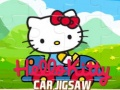 Hello Kitty Car Jigsaw