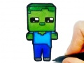 Easy Kids Coloring Mineblox