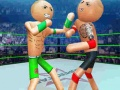 Police Stick Man Wrestling Fighting