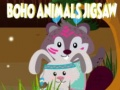 Boho Animals Jigsaw