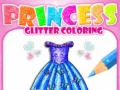 Princess Glitter Coloring