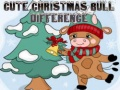 Cute Christmas Bull Difference