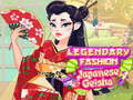 Legendary Fashion Japanese Geisha