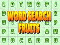 Word Search Fruits
