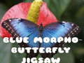 Blue Morpho Butterfly Jigsaw