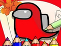 Amoung Us Coloring Book