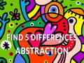 Abstraction Find 5 Differences