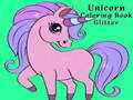 Unicorn Coloring Book Glitter