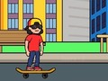 Skateboard Wheelie