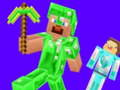 Creeper vs Enderman from minecraft