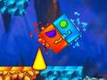 Geometry Neon Dash Rainbow