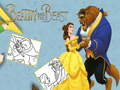 Beauty & the Beast Coloring Book