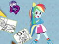 Equestria Girls Coloring Book