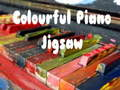 Colourful Piano Jigsaw