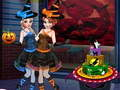 Halloween dress up game