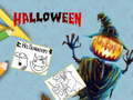 Hallowen Coloring Book