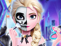 Elsa's Halloween Party Tattoo