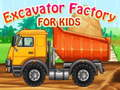 Excavator Factory For Kids